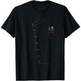 thumbnail image 1 of Chef Uniform Jacket Faux Spoon and Fork Great For Cook Gift T-Shirt, 1 of 2