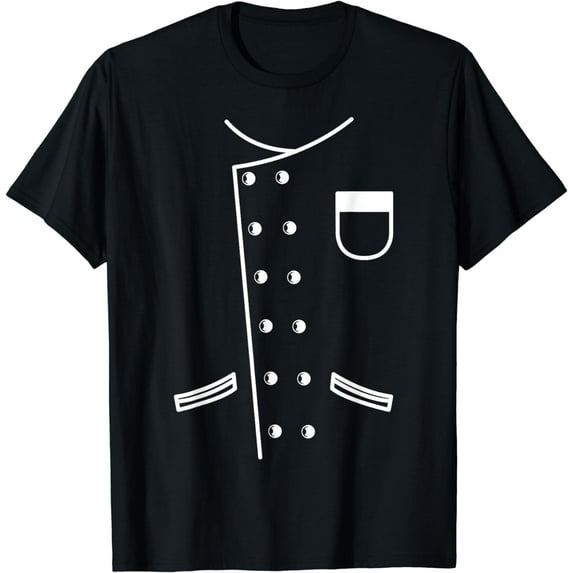 Chef Uniform Jacket Funny Cook Cooking T-Shirt