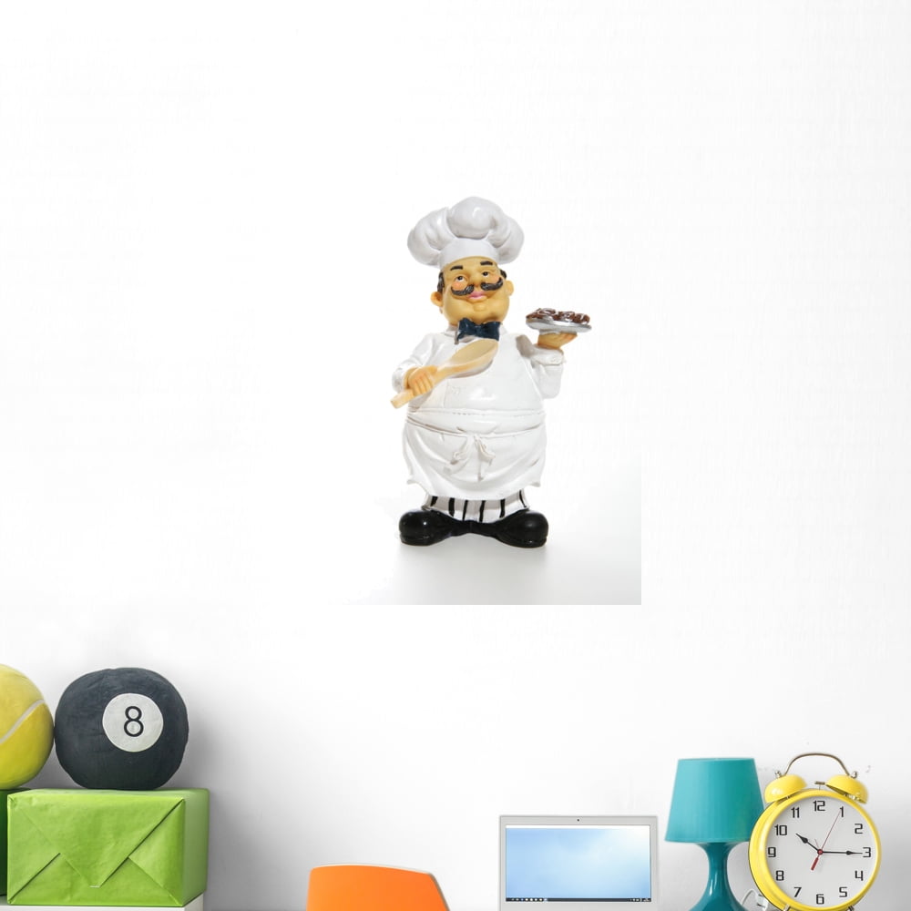 Chef Wall Mural Decal Sticker, Wallmonkeys Peel & Stick Vinyl Graphic ...
