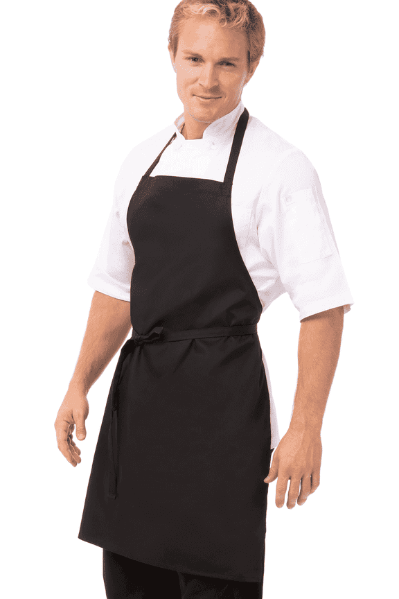 Unisex Apron, Black, One Size