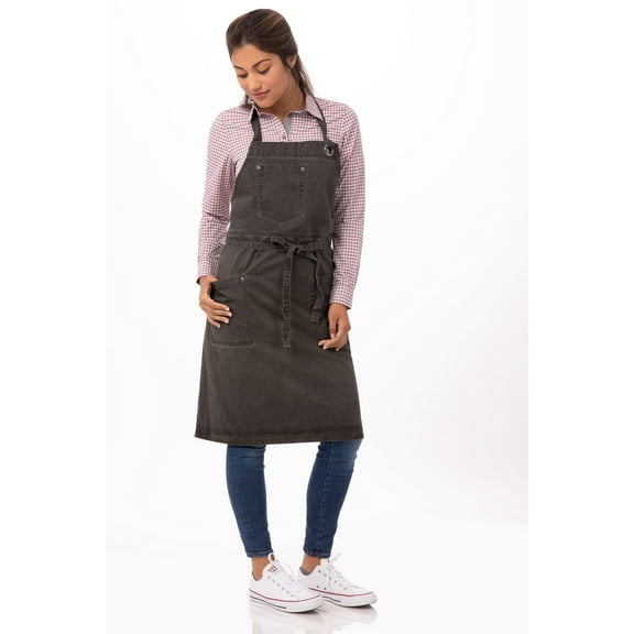 Chef Works Unisex Dorset Bib Apron (ABAQ054PEW0)