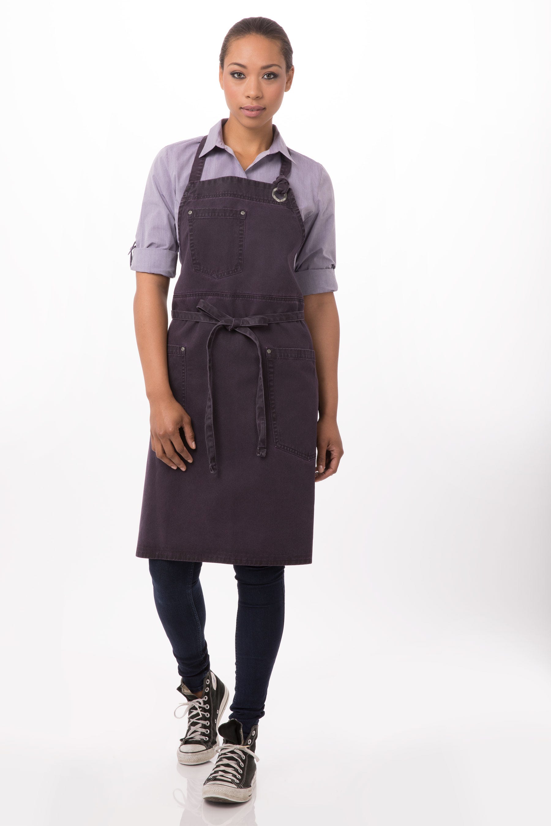 Chef Works Unisex Dorset Bib Apron (ABAQ054EGG0)