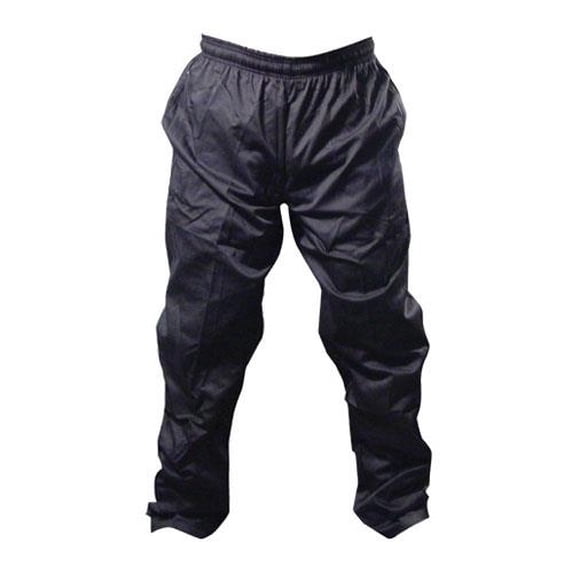 Chef Works Men’s Chef Pants, Black Baggy Chef Pants for Men with Elastic Waist and Pockets, Large