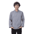 thumbnail image 1 of Chef Works Hartford Men's Chef Coat with Cool Vent Side Panels, Slim Fit Chef Jacket for Men, Small, Gray, 1 of 6