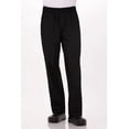 thumbnail image 1 of Chef Works Men's Lightweight Baggy Chef Pants with Multiple Pockets, 3XL, Black, 1 of 7