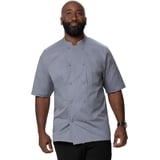 Chef Works Men’s Montreal Cool Vent Chef Coat, Grey Chef Jacket, Medium ...