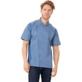 thumbnail image 1 of Chef Works Men's Springfield Chef Coat, Sky Blue Chef Jacket with Cool Vent Side Panels, Small, 1 of 6
