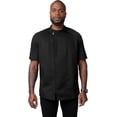 thumbnail image 1 of Chef Works Varkala Men's Chef Coat, Cool Vent Tailored Chef Jacket with Pockets, Medium, Black, 1 of 5