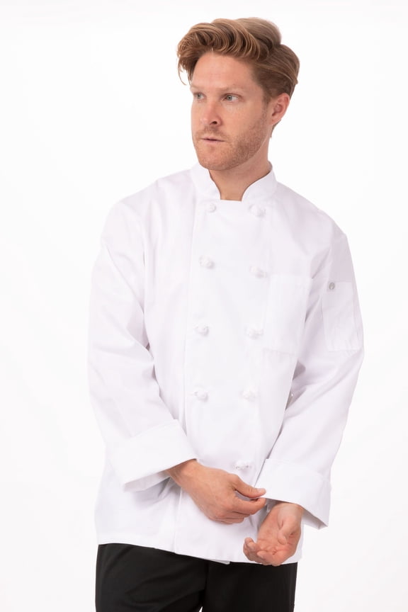 Mens Bordeaux Chef Coat (PKWCWHTXL)