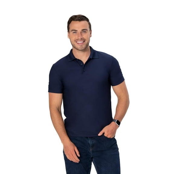 Chef Works Polo Shirt, Navy, XX-Large