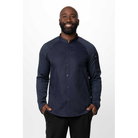 Chef Works Mens Tulum Chef Coat (CBS01GRY2XL)