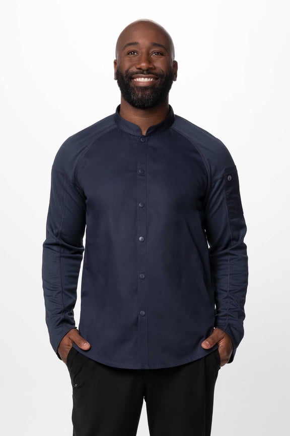 Mens Tulum Chef Coat (CBS01GRYS)