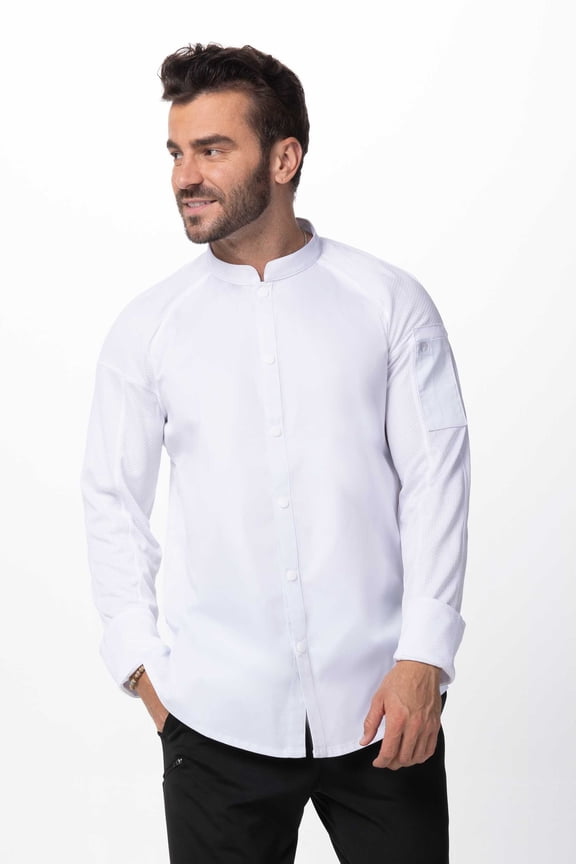Mens Tulum Chef Coat (CBS01WHTM)