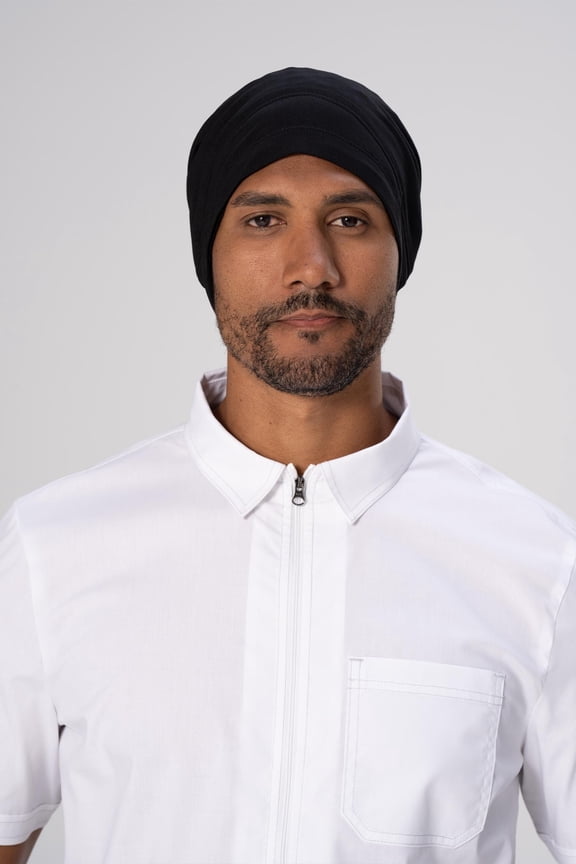 Unisex Banded Hair Cap (HBA02BLK0)