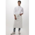 thumbnail image 1 of Chef Works Unisex Bistro Chef Apron, White, One Size, 1 of 9
