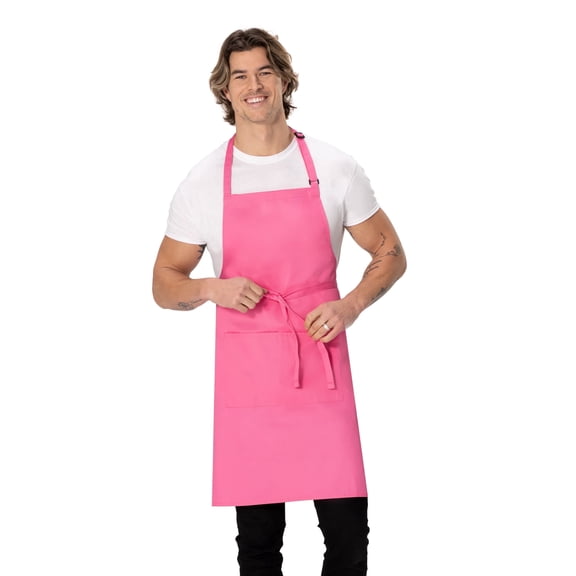 Chef Works Unisex Butcher Apron, Hot Pink, One Size