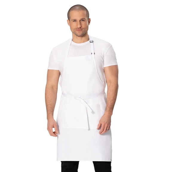 Chef Works Unisex Butcher Apron, White, One Size