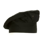 Chef Works Unisex Chef Toque TOCPBLK0