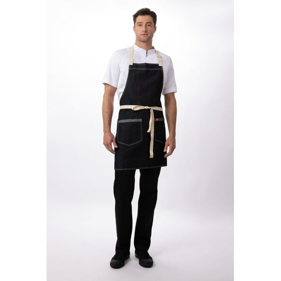 Chef Works Unisex Ridgewood Bib Apron (ABN06IBL0)