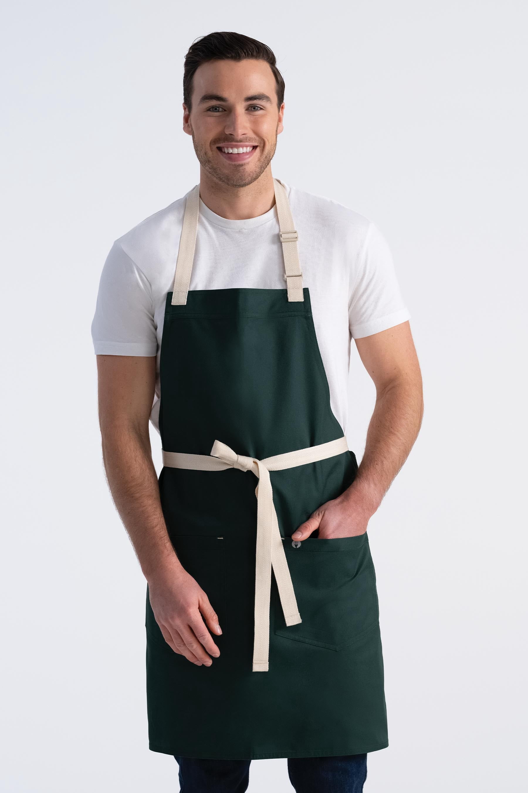 Chef Works Unisex Ridgewood Bib Apron (ABN07HUN0)