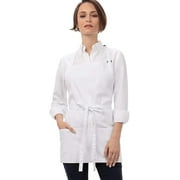 Chef Works Cooking Apron, 3-Pocket White Kitchen Apron for Women and Men, One Size
