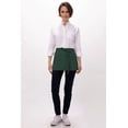 thumbnail image 1 of Chef Works Unisex Waitress Apron, Waist Apron with 3 Pockets, Hunter Green, 1 of 6