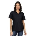 thumbnail image 1 of Chef Works Women's Polo Shirt, Black, X-Small, 1 of 6