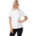 thumbnail image 1 of Chef Works Women's Springfield Chef Coat, White Chef Jacket with Cool Vent Side Panels, Small, 1 of 4