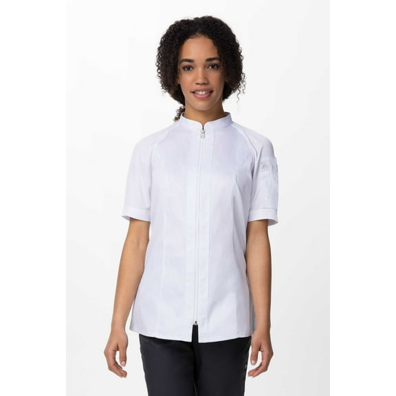 Chef Works Womens Arcadia Chef Coat (CBZ04WWHTXS)