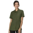 thumbnail image 1 of Chef Works Womens Durham Snap Work Shirt, Military Green, Large, 1 of 5