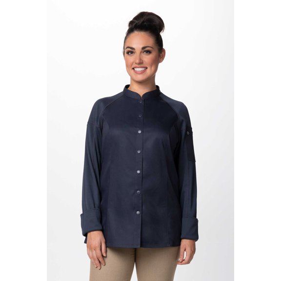 Chef Works Womens Tulum Chef Coat (CBS01WGRY3XL)