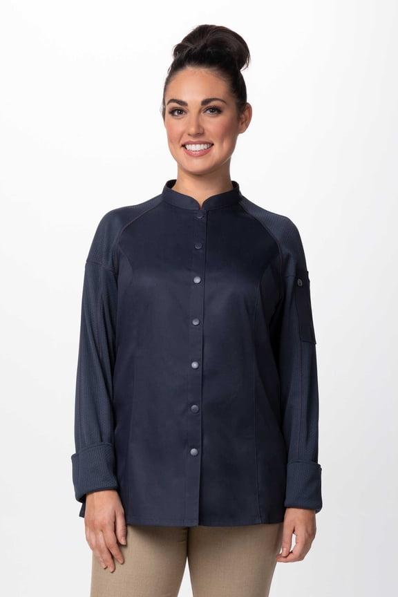 Womens Tulum Chef Coat (CBS01WGRYS)
