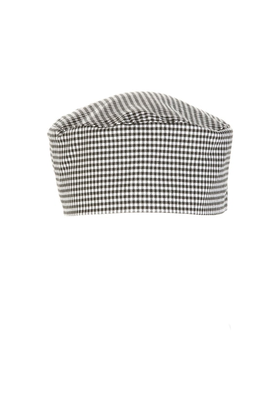 Unisex Chef Beanie, Small Check, One Size