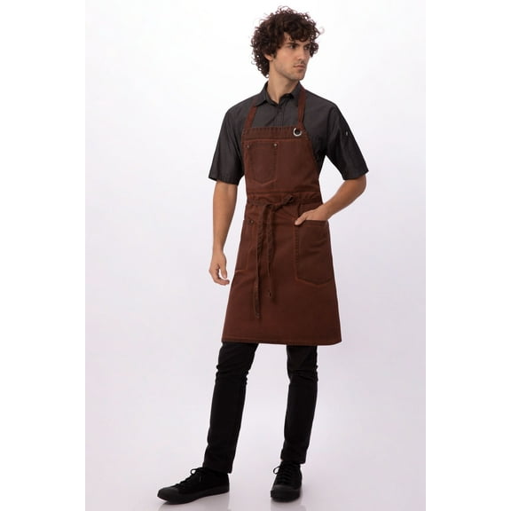 Chef Works Unisex Dorset Bib Apron (ABAQ054RUS0)