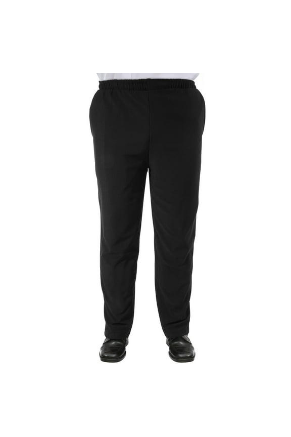 Breathable Chef Trousers Mens Polyester for Chefs Working in Restaurants 1Pcs Black