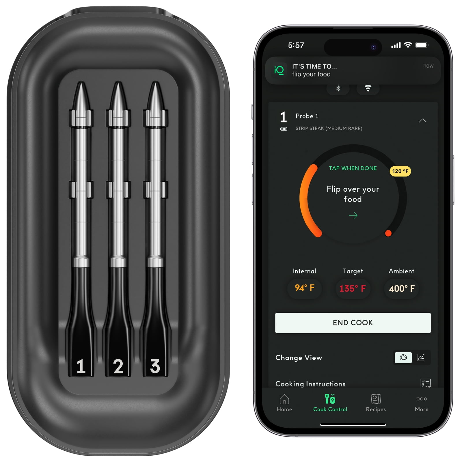 Save 50% Off the ThermoPro TempSpike Truly Wireless Digital Meat Thermometer  - IGN