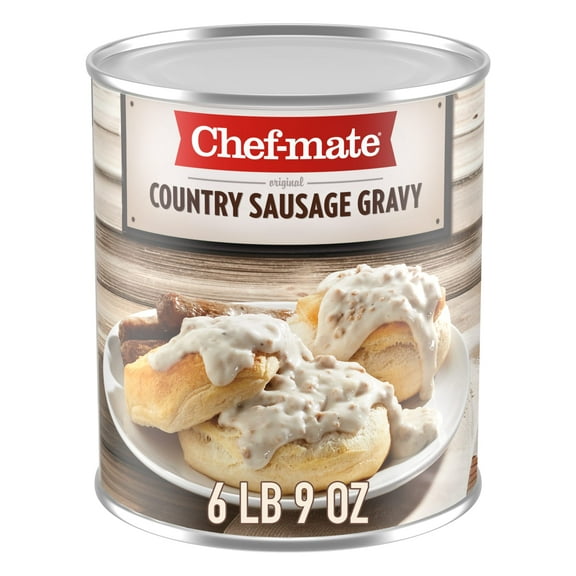 Chef-mate No Artificial Flavors Country Sausage Gravy, 105 oz Can