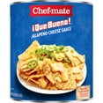 thumbnail image 1 of Chef-mate ¡Que Bueno! No Artificial Flavors or Colors Jalapeno Cheese Sauce, 106 oz Can, 1 of 10