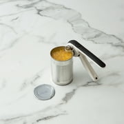 Chefn EZ Squeeze Can Opener - One Handed Design - Black and Meringue
