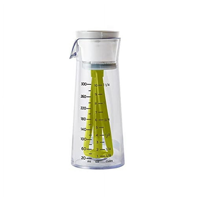 Pampered Chef Salad Dressing Shaker Bottle Measure Mix & Pour #100190