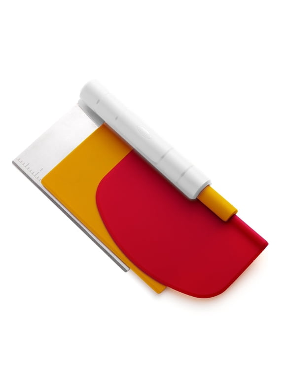 Chef'n Pastrio 3-in-1 Bench Scraper Set