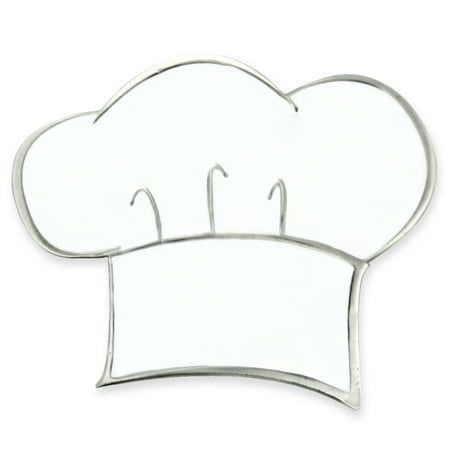 Chef's Baker's Hat Culinary Kitchen Enamel Lapel Pin