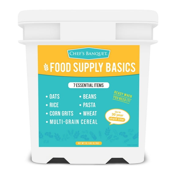 Chef's Banquet Emergency Food Supply Basics