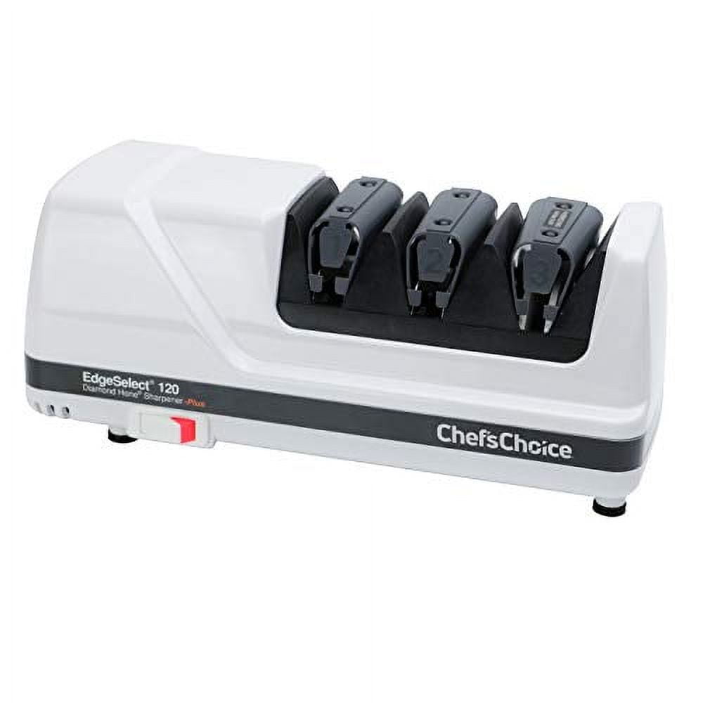 Chef's Choice 120 Electric Knife Sharpener, 3-Stage, 20