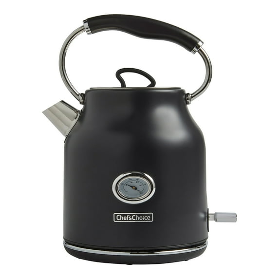 Chef's Choice Gourmezza 1.7L Electric Kettle, Matte Black