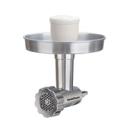 Chefs Choice Premium Food Grinder Attachment Designed to fit KitchenAid Stand Mixers, Silver, M795