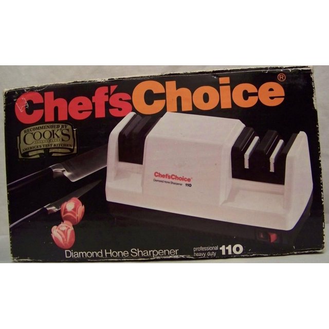Chef's Choice Professional Diamond Hone Electric Knife Sharpener for 20Degree Knives, 3Stage