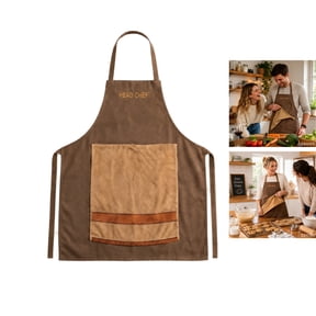 Chef's Funny Prank Apron for Men, Gag Gift for Adults, Hidden Prank Surprise Apron, Ideal Gag Gift for BBQ, Parties, Cooking & Father Day, Father Day Gifts from Daughter Son_1PC