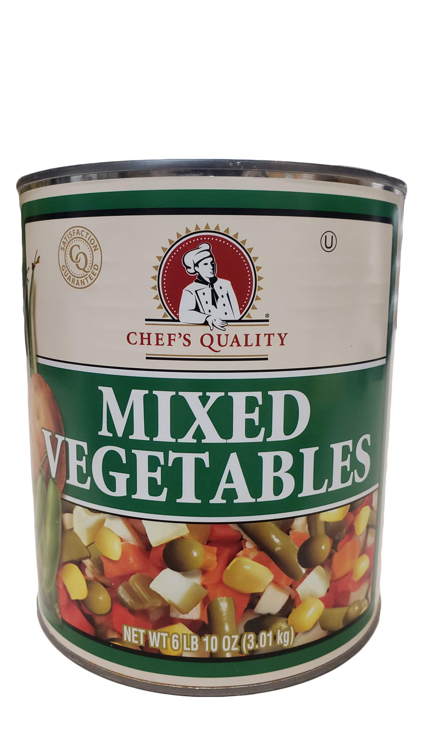 Chef's Quality Mixed Vegetables | Kosher | 6.56 lb Can