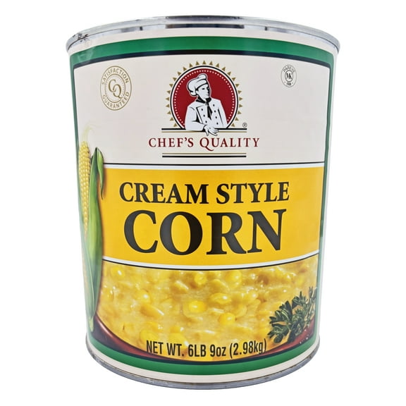 Chef's Quality Cream Style Corn | Kosher | 6.56 lbs.
